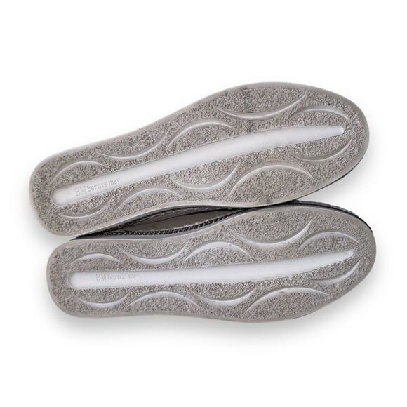 Bernie Mev. New York TW226 Slip-on Suede Loafer Light Grey Women's 9.5-10 - Picture 8 of 11